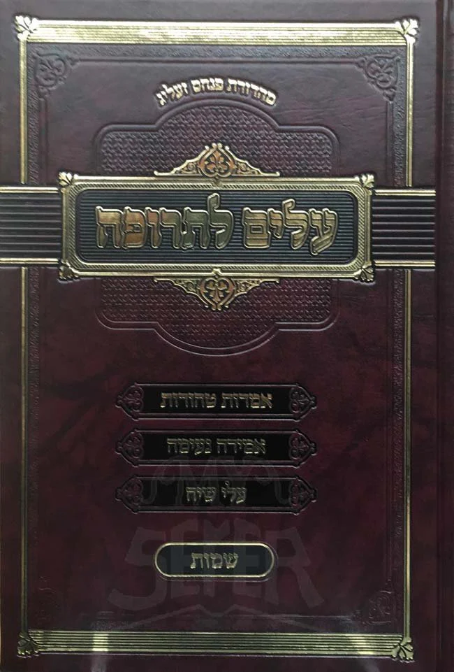 Alim LeTrufah al haTorah - Shemot - Image 2