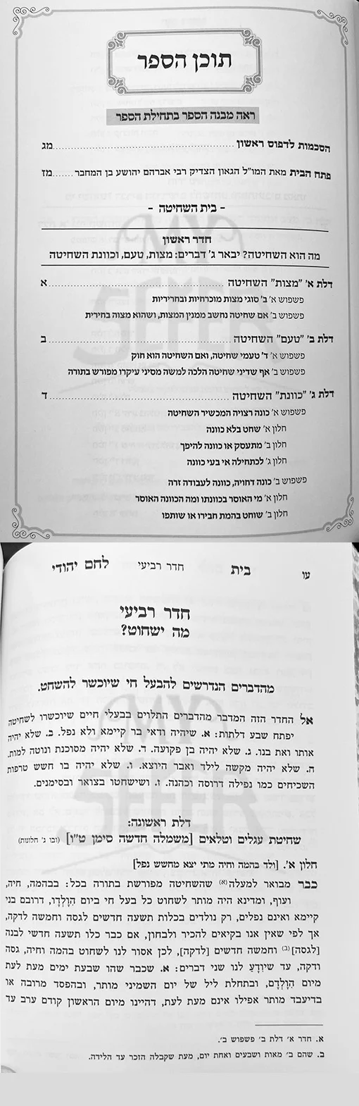 Beit Lechem Yehudei Kitzur Halachot LeShochetim
