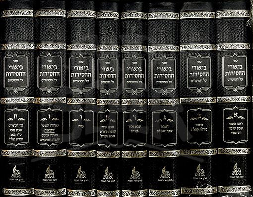 Biurei Hachassidut 8 volume set - Moadim
