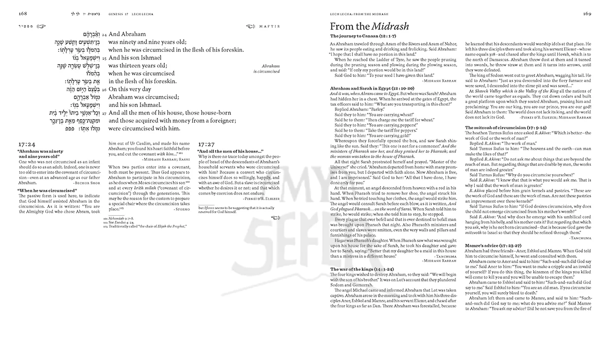 Book of Genesis with Commentary and Insights by 500 Sages and Mystics Hardcover - Image 6