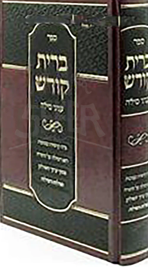 Brit Kodesh : Inyanei Milah