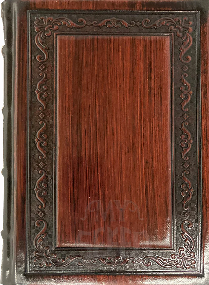 Orot Sephardic Siddur (Kol Sasson) Hebrew/ English Leather 2vol Boxed Set 6.5"x9"-Brown - Image 2