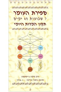 Counting of the Omer - Spiritual Guide (Hebrew)