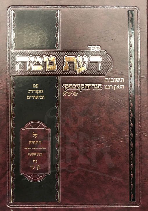 Daat Noten al HaTorah - Rabbeinu Chaim Kanievsky (Volume 1)