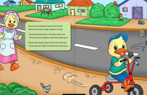 Dunny the Duckling, Stay Out of the Street!