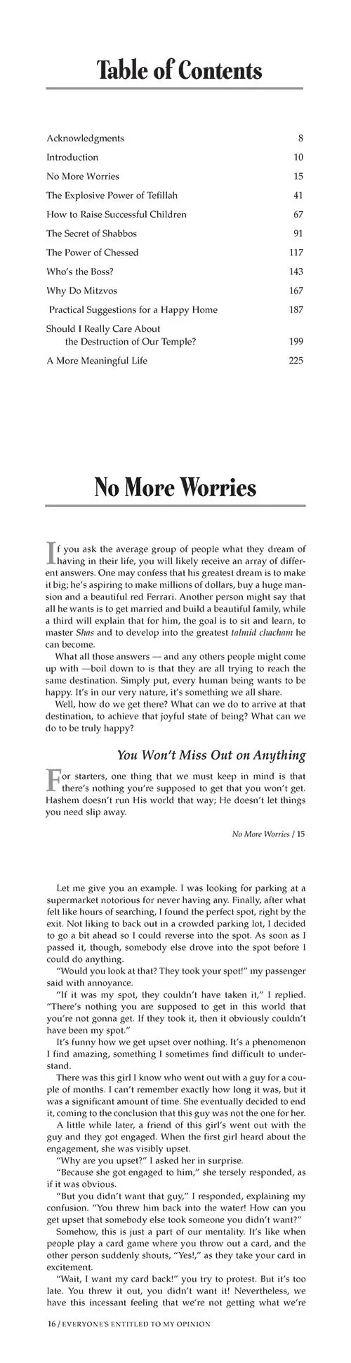 Everyone's Entitled to My Opinion -The Wisdom and Wit of Rabbi Dovid Orlofsky