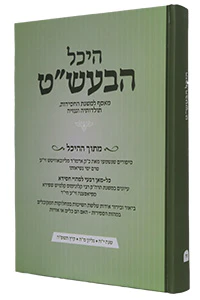 Heichal HaBaal Shem Tov Vol. 45 / היכל הבעל שם טוב כרך 45