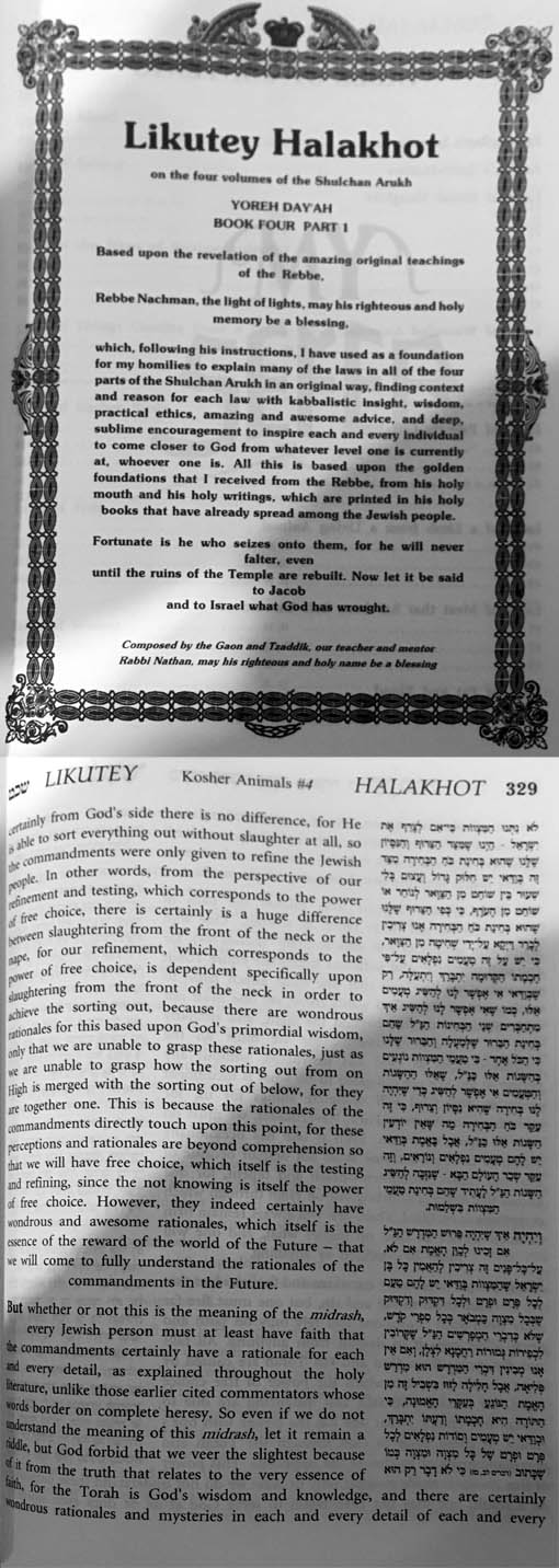 Likutei Halakhot : Rabbi Nachman of Breslov - Book Four (Yore Dayah vol.1)