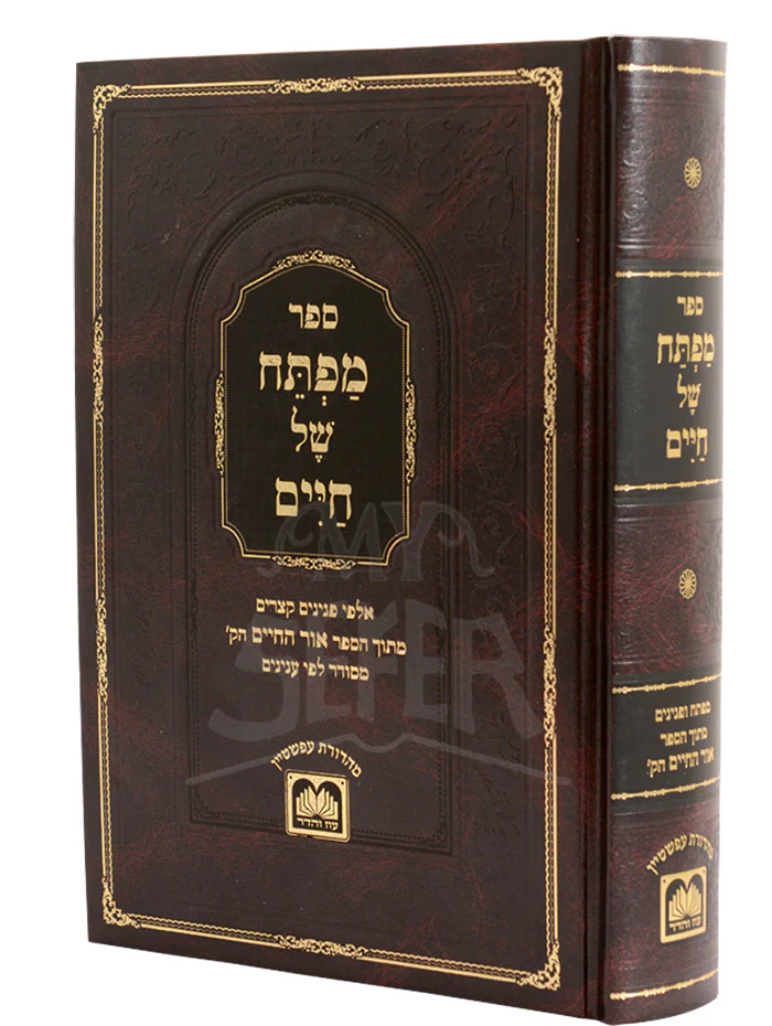 Mafteiach Shel Chaim/ מפתח של חיים