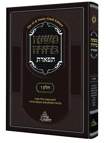 Mishnah Berurah Tiferet, Chelek 6, Moadim