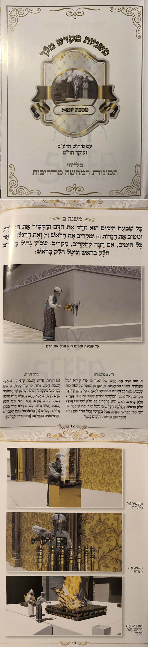 Mishnayot Mikdash Melech - Yoma Great for vizualizing Avodat Yom Kippur