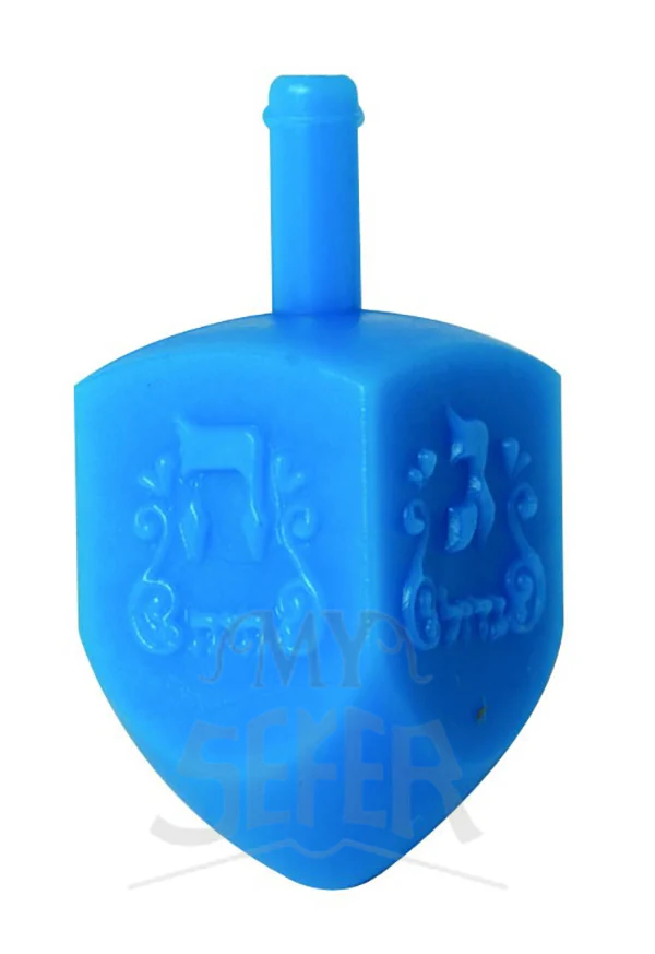 Pack of 100 Medium Chanukah Dreidels - Assorted Colors - Image 2