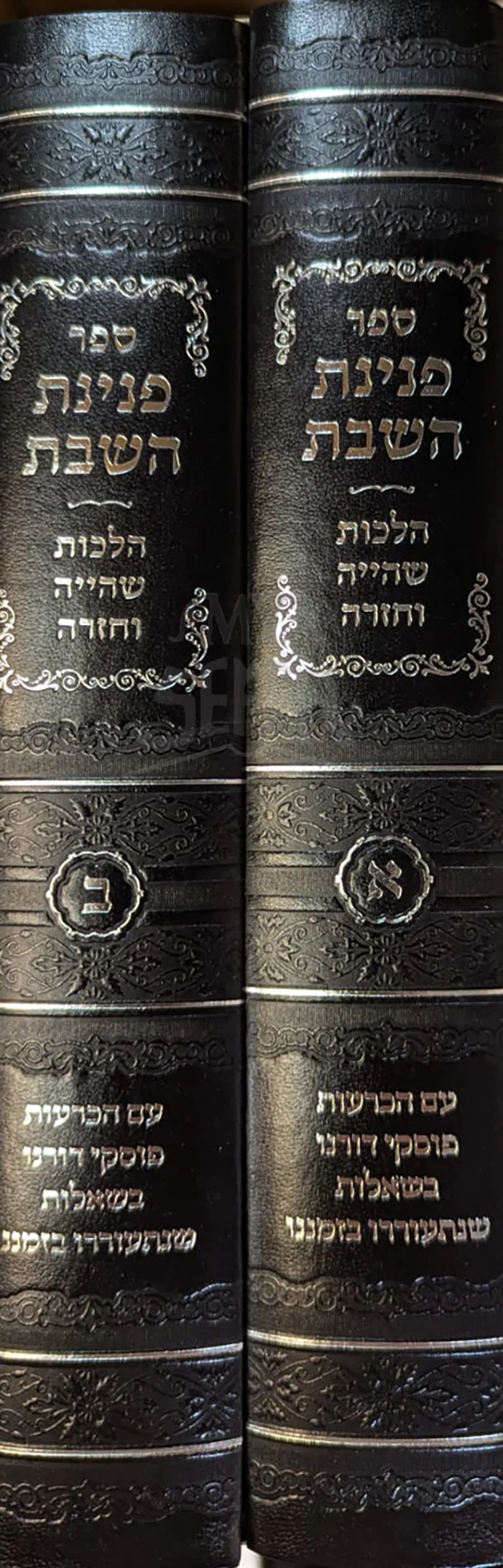 Peninas HaShabbos - Hilchos Hatmana / 2 Vol. Set - פנינת השבת - הלכות הטמנה - סט ב כרכים