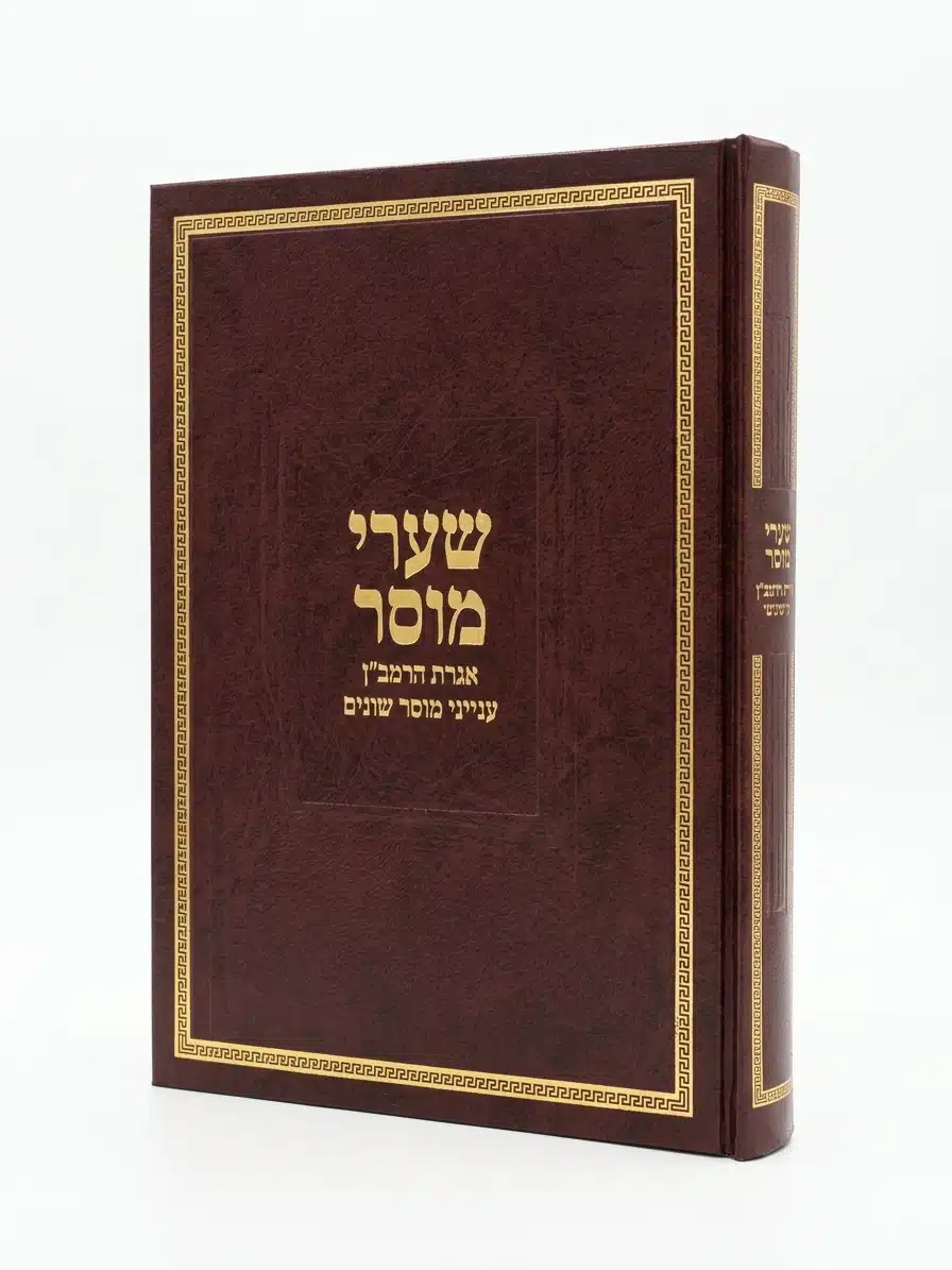 Sha'arei Musar Iggeret HaRamban Musar / שערי מוסר – אגרת הרמב"ן ענייני מוסר שונים