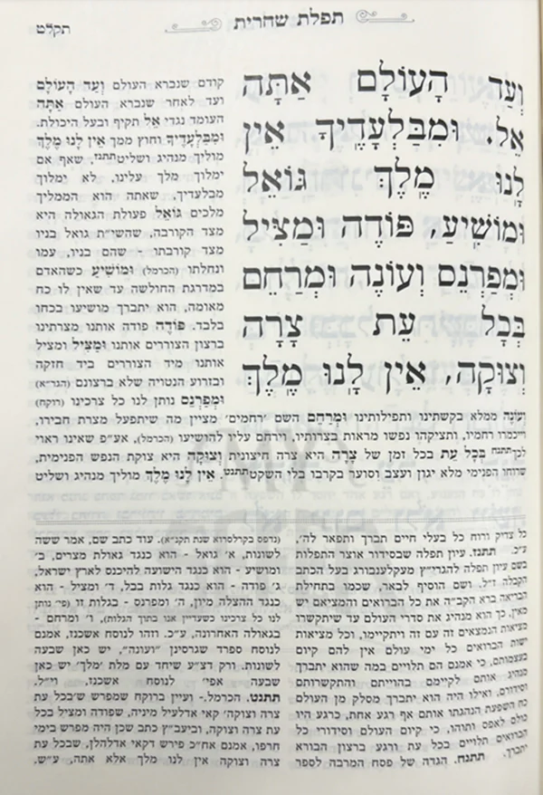 Siddur HaAruch Yismach Yehuda L'Yamos HaChol - Sefard / סידור הערוך ישמח יהודה לימות החול - נוסח ספרד - Image 2