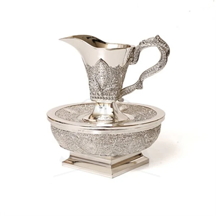Silverplate Filigree Mayim Achronim - Image 2