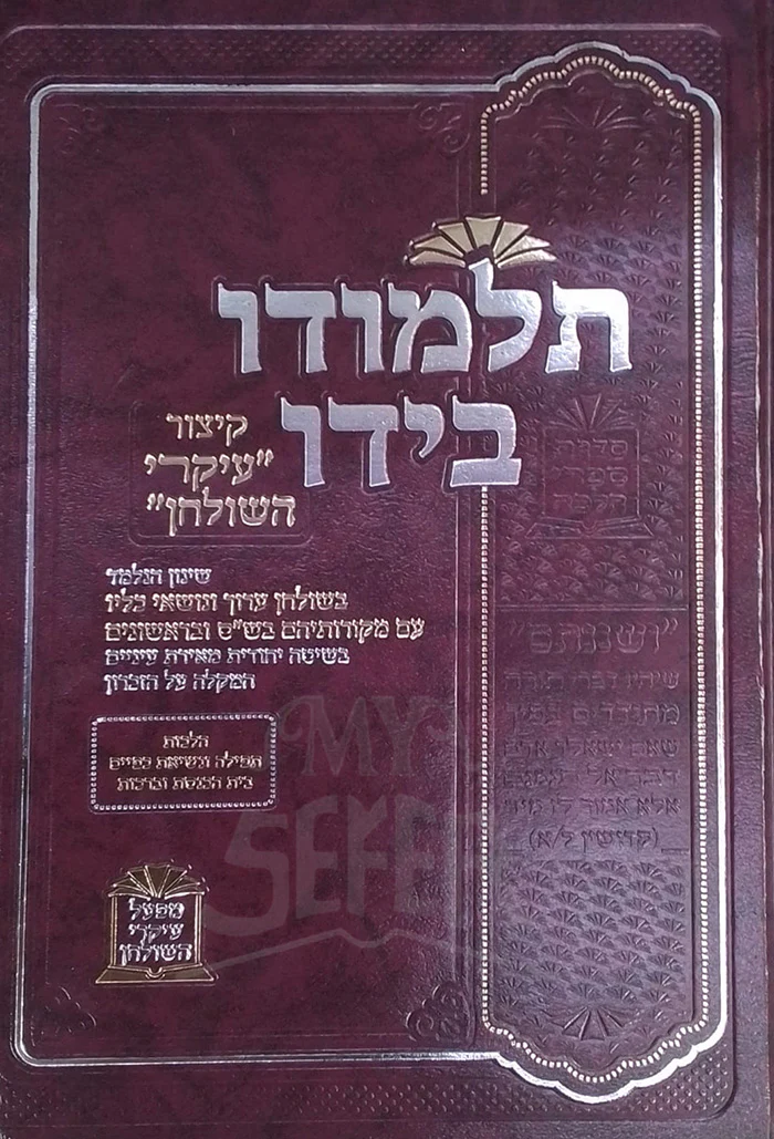 Talmudo B'Yado / תלמודו בידו
