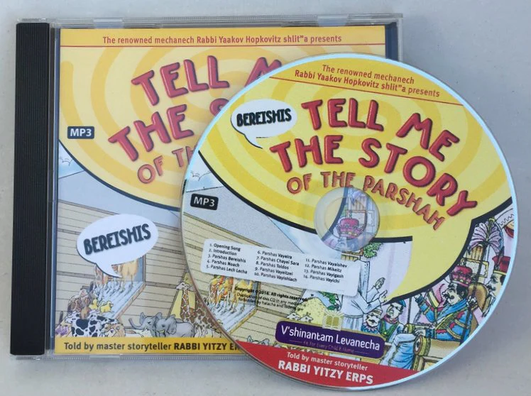 Tell Me the Story of the Parsha Audio CD - Bereishis