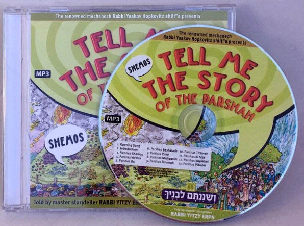 Tell Me the Story of the Parsha Audio CD - Shemos