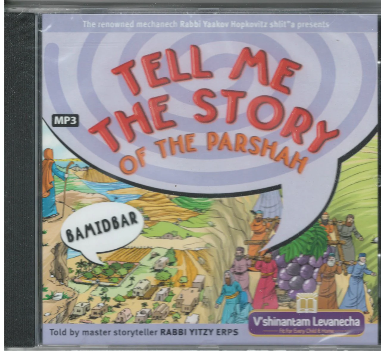 Tell Me the Story of the Parsha MP3 CD - Bamidbar