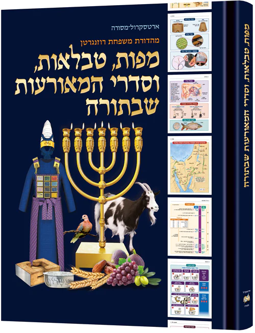 The Book of Torah Timelines, Charts and Maps - HEBREW Edition (Hebrew Edition Paperback)