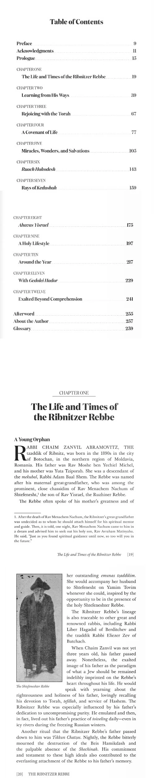 The Ribnitzer Rebbe