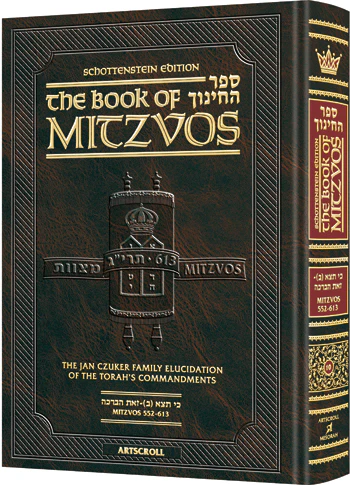 The Schottenstein Edition Sefer Hachinuch / Book of Mitzvos - Volume #10