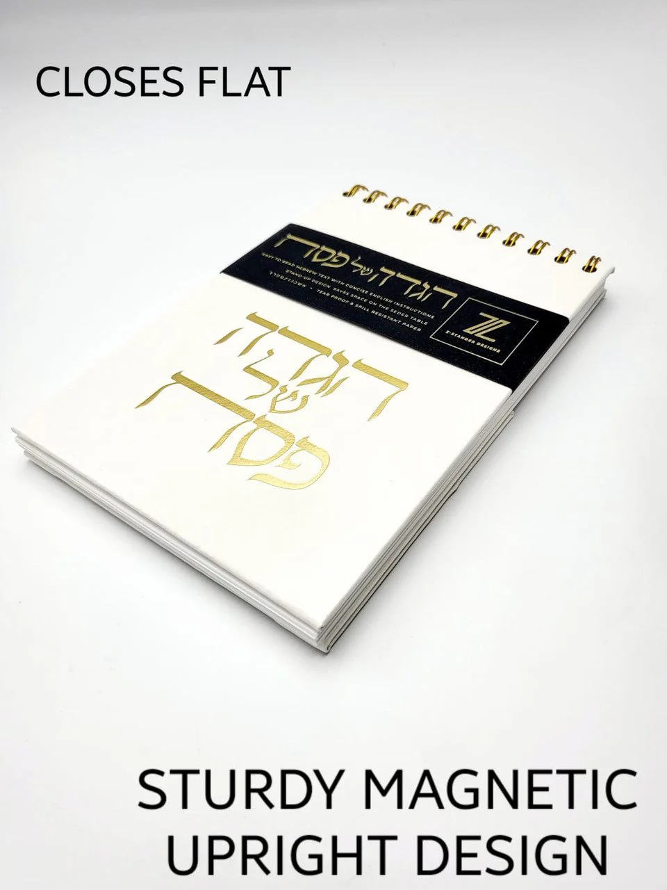 The Standing Haggada Shel Pesach-Hebrew Instructions