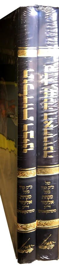 Toldot Rabeinu/Sefer Shanah HaAcharonah - Rabbi Elazar Shapira of Munkatch